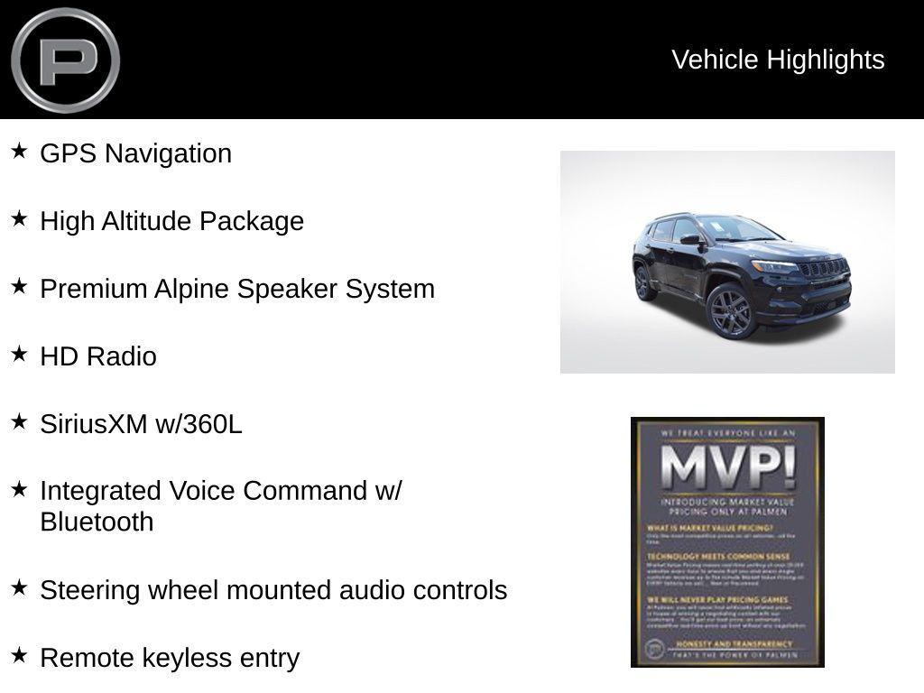 new 2025 Jeep Compass car, priced at $33,547