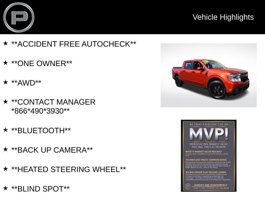 used 2022 Ford Maverick car, priced at $21,800