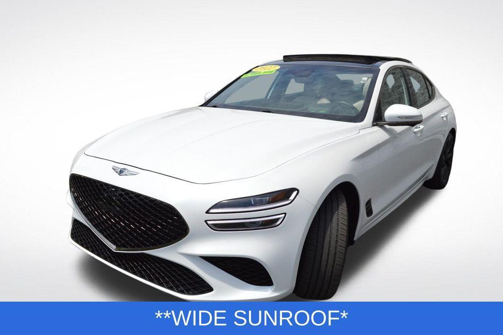 used 2022 Genesis G70 car, priced at $36,576