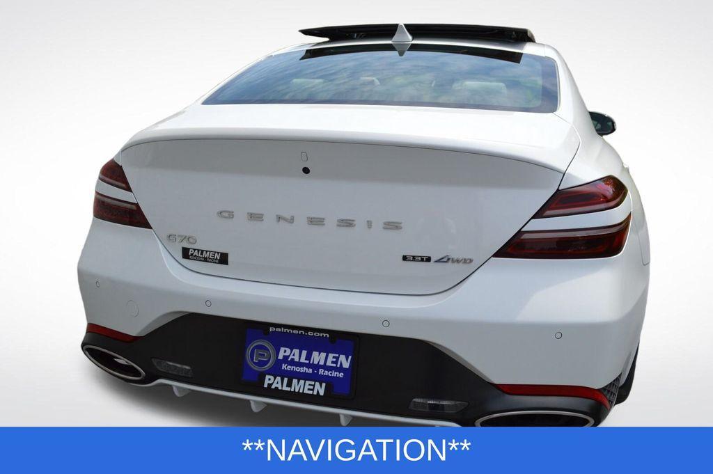 used 2022 Genesis G70 car, priced at $36,576