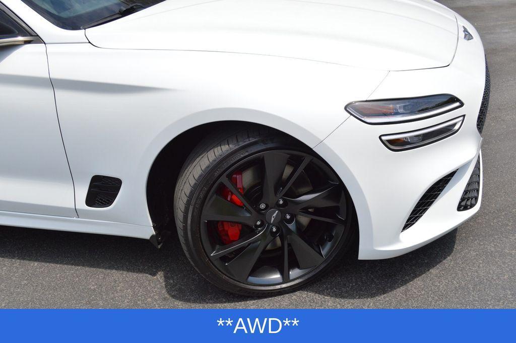 used 2022 Genesis G70 car, priced at $36,576
