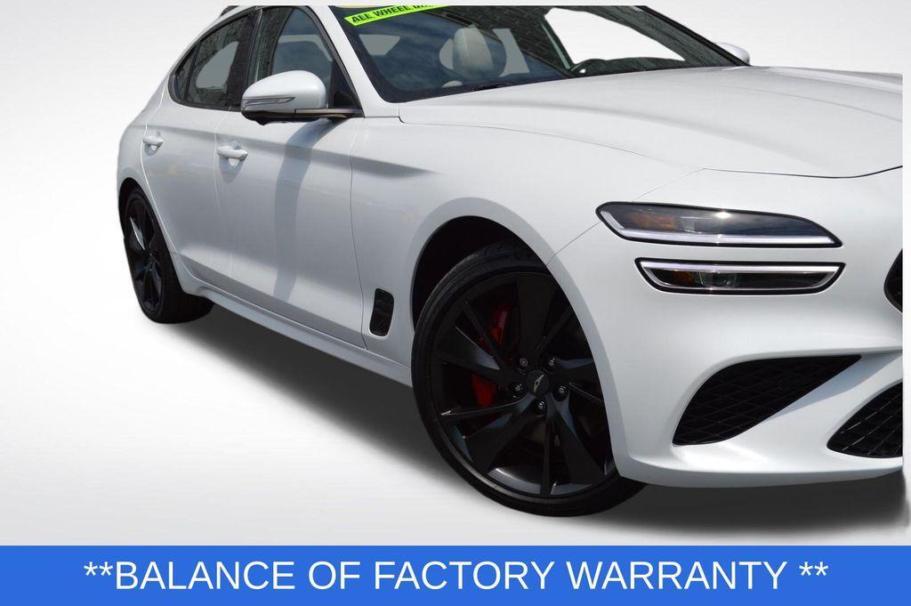 used 2022 Genesis G70 car, priced at $36,576