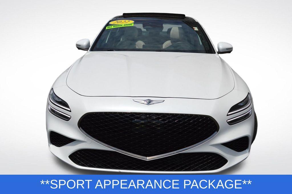 used 2022 Genesis G70 car, priced at $36,576