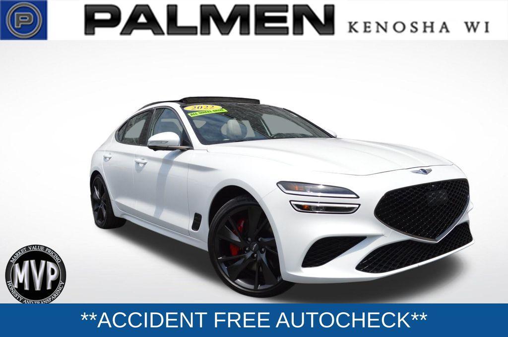 used 2022 Genesis G70 car, priced at $35,700