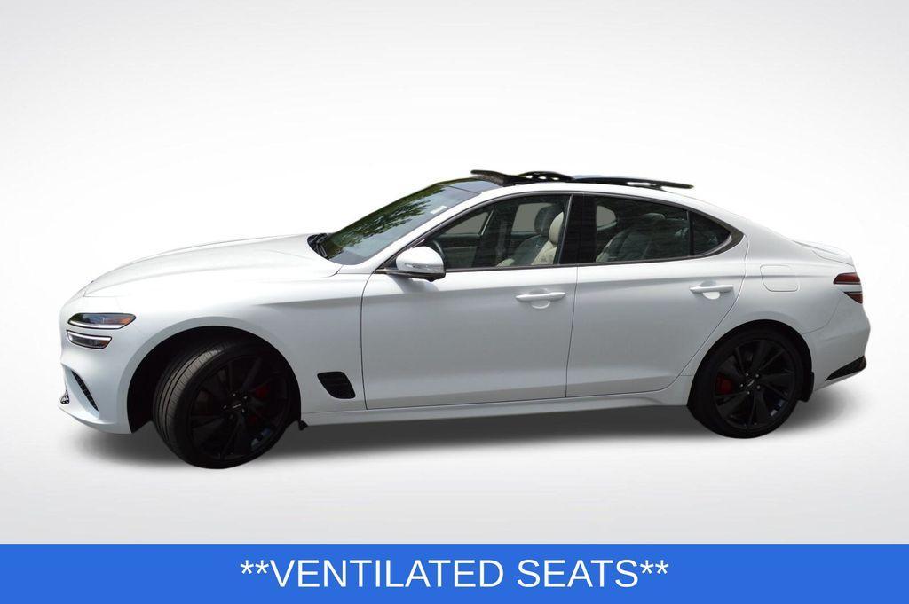 used 2022 Genesis G70 car, priced at $36,576