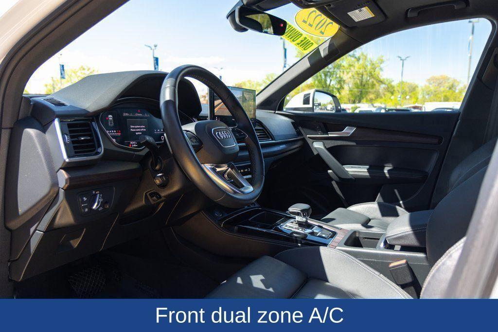 used 2022 Audi Q5 car, priced at $27,600