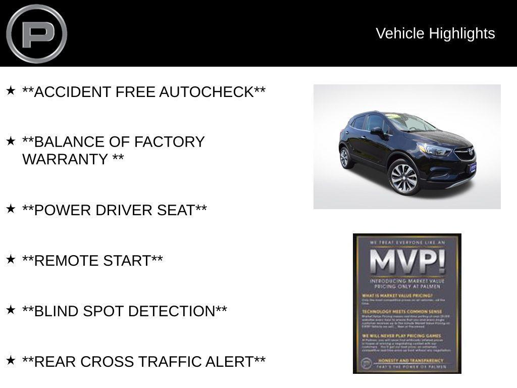 used 2022 Buick Encore car, priced at $18,680