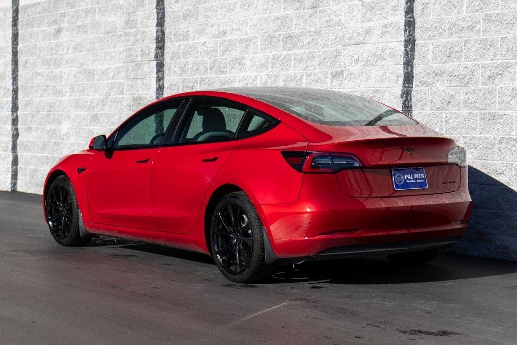 used 2022 Tesla Model 3 car, priced at $27,000