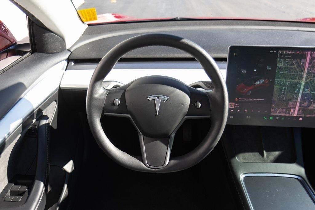 used 2022 Tesla Model 3 car, priced at $27,000