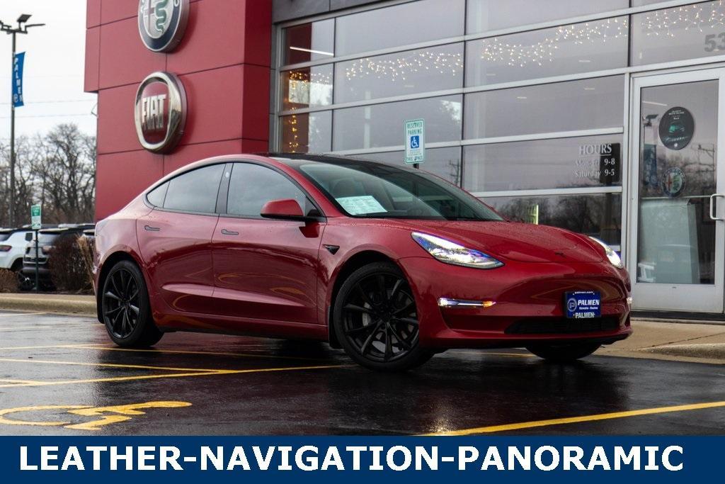 used 2022 Tesla Model 3 car, priced at $27,500