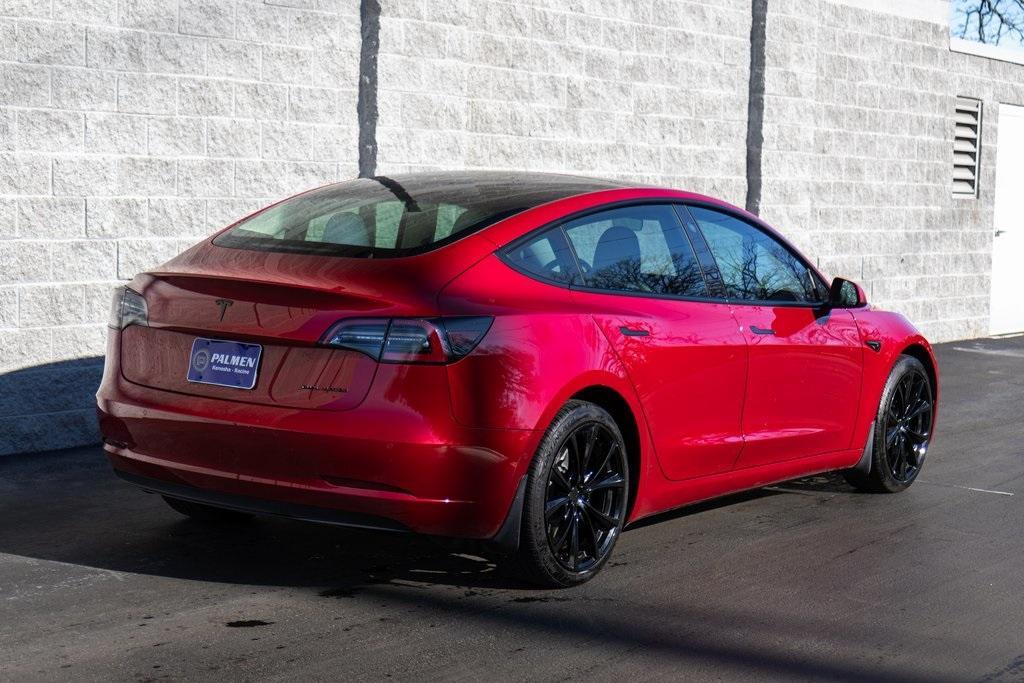 used 2022 Tesla Model 3 car, priced at $27,000