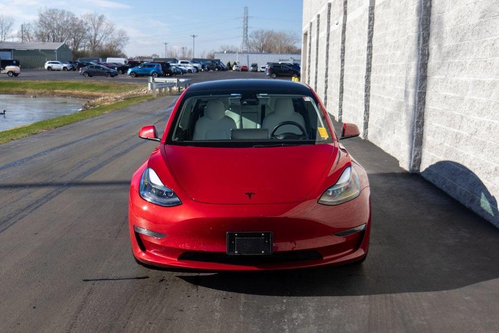 used 2022 Tesla Model 3 car, priced at $27,000