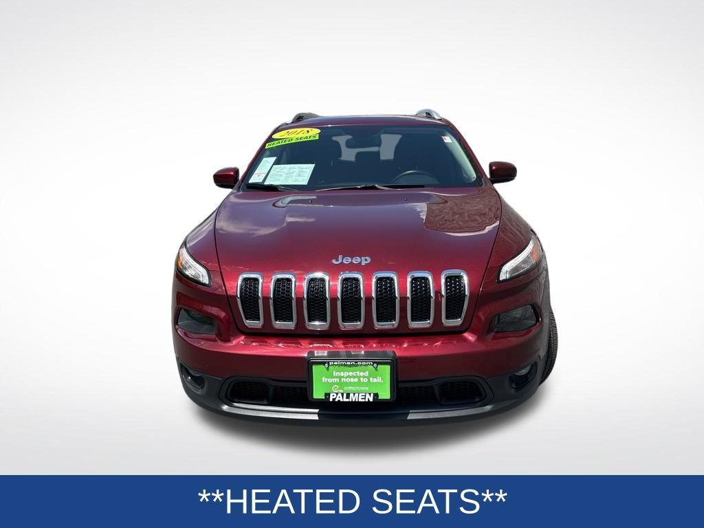 used 2018 Jeep Cherokee car, priced at $14,000