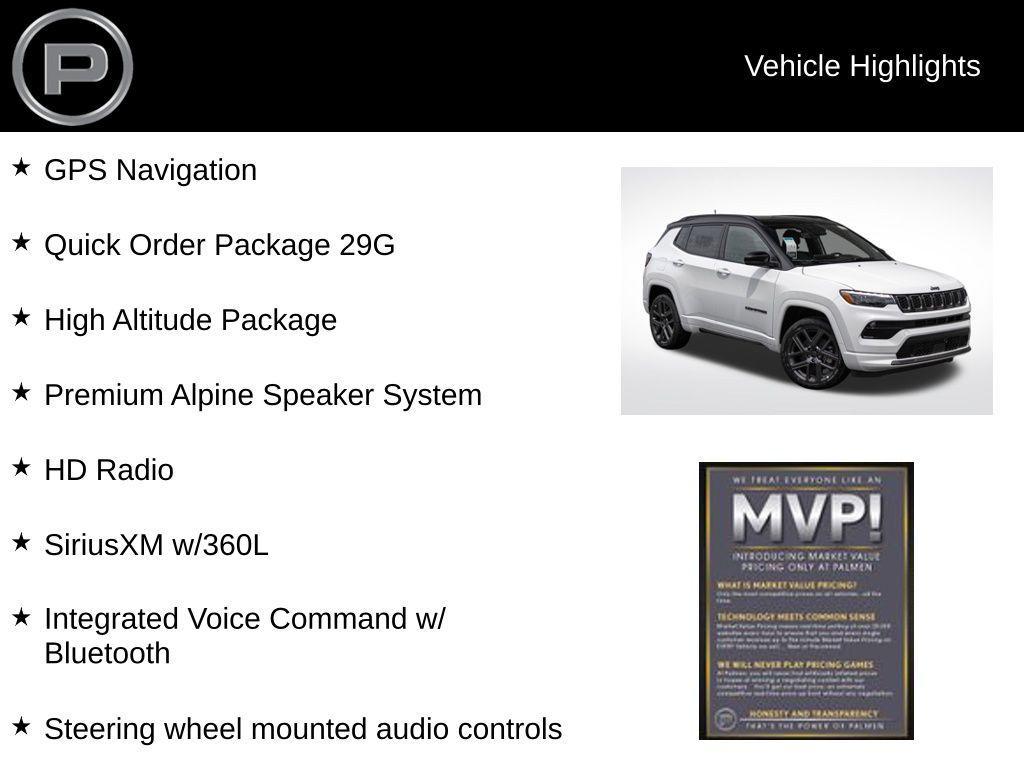 new 2025 Jeep Compass car, priced at $32,652