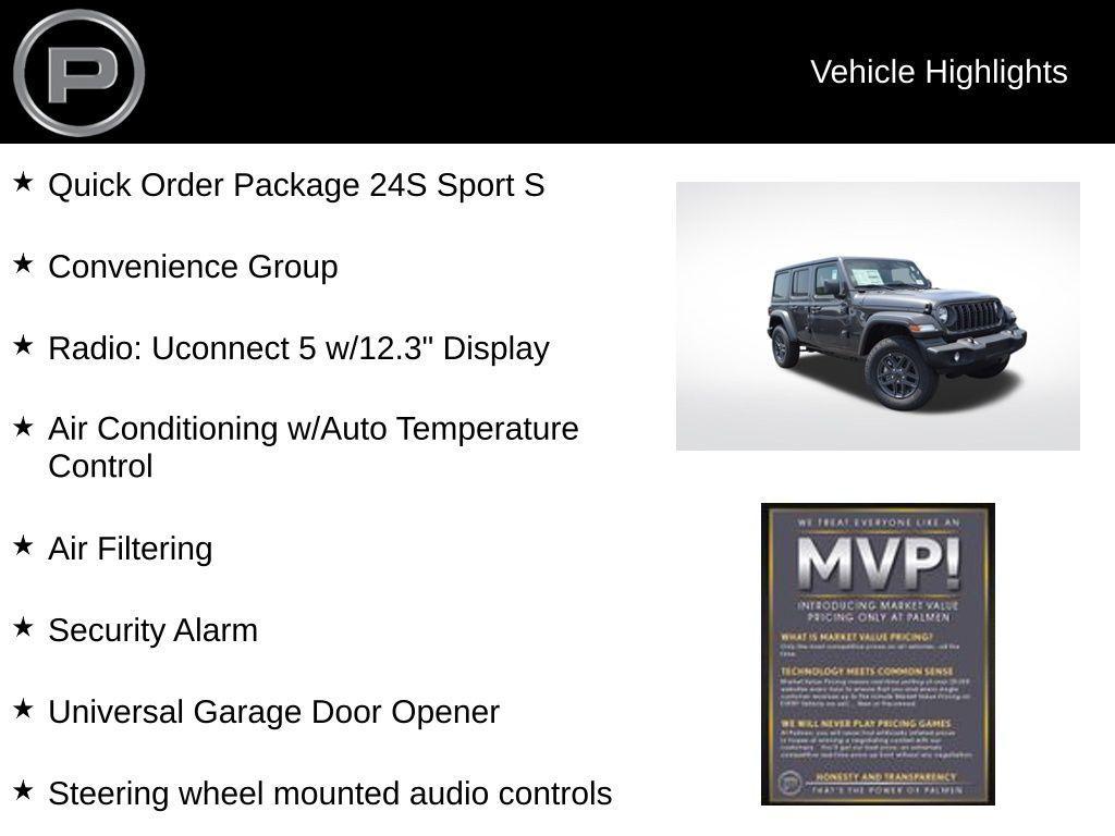 new 2025 Jeep Wrangler car, priced at $51,345