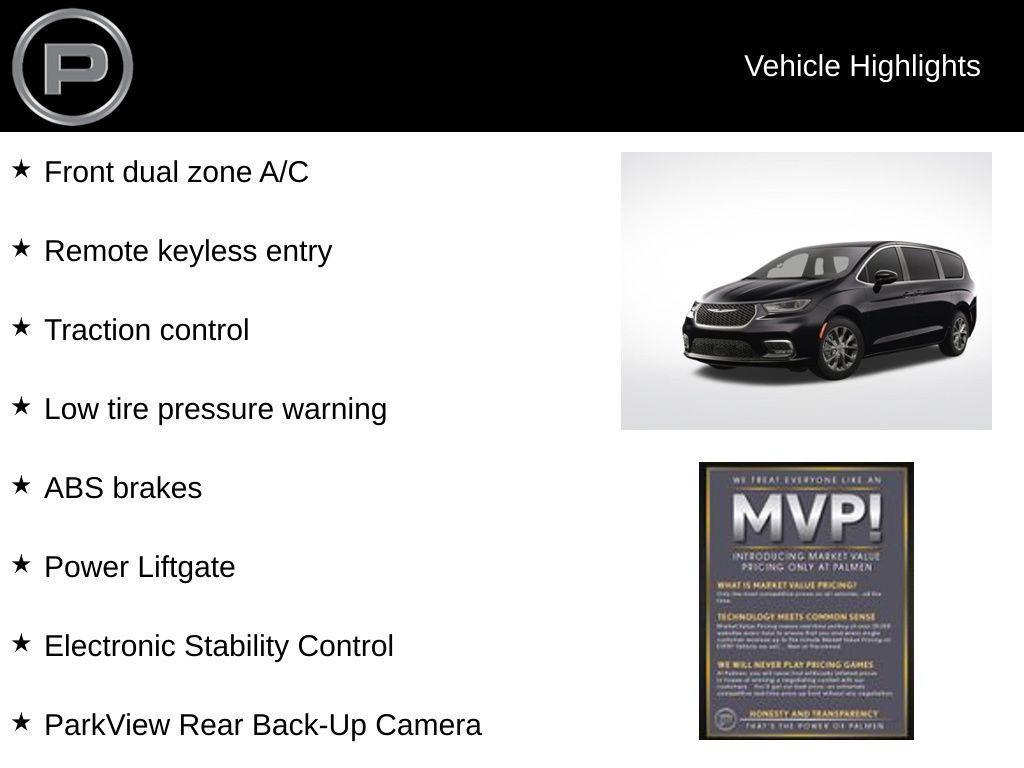 new 2025 Chrysler Pacifica car, priced at $48,220