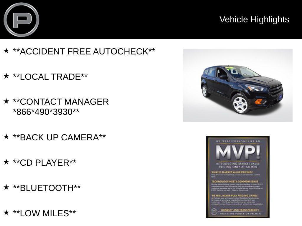 used 2018 Ford Escape car, priced at $13,998