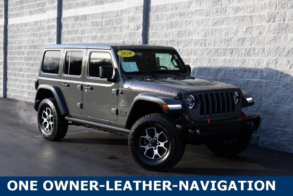 used 2020 Jeep Wrangler Unlimited car, priced at $35,200