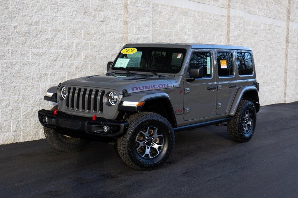 used 2020 Jeep Wrangler Unlimited car, priced at $35,200