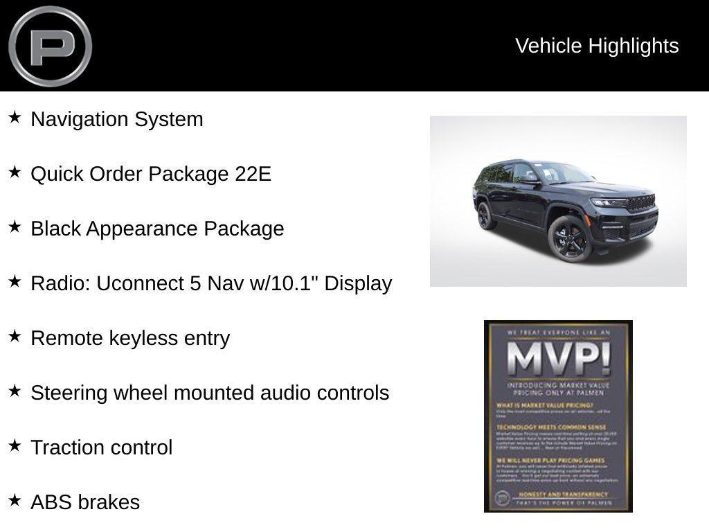 new 2025 Jeep Grand Cherokee L car, priced at $51,950