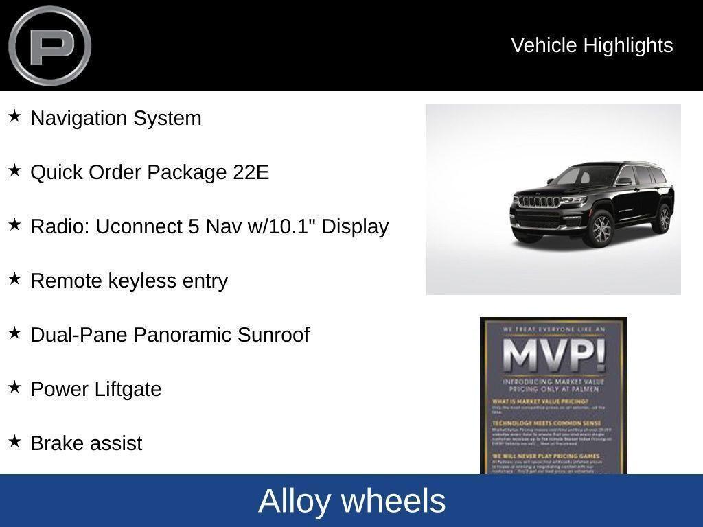 new 2025 Jeep Grand Cherokee L car, priced at $51,610