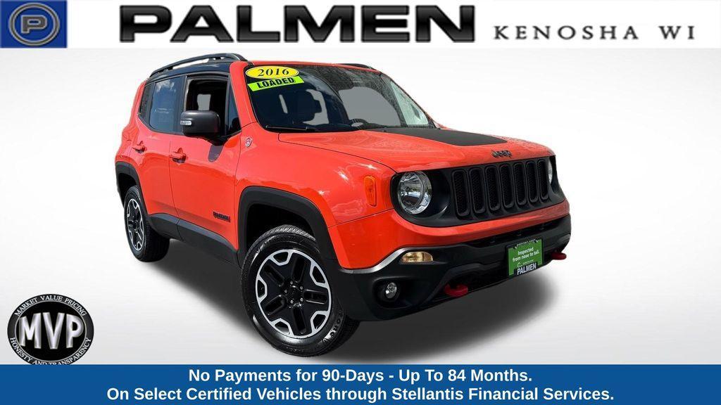 used 2016 Jeep Renegade car, priced at $16,500