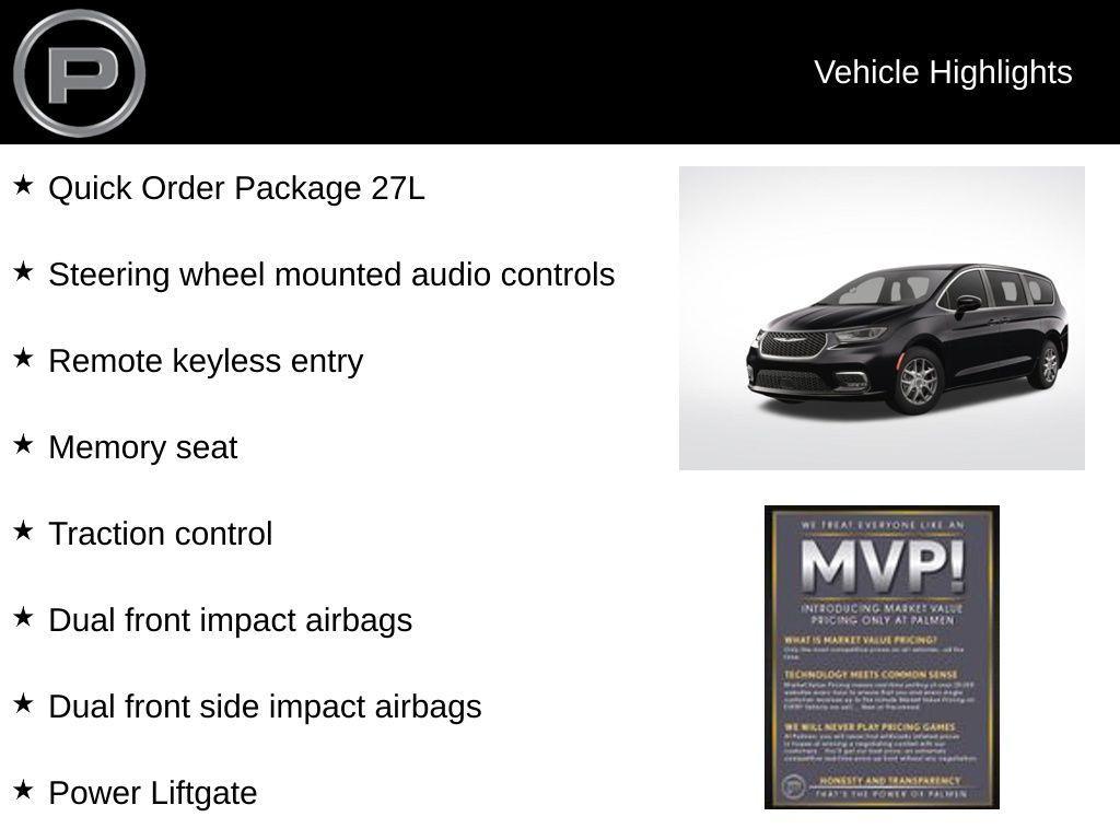 new 2025 Chrysler Pacifica car, priced at $43,945