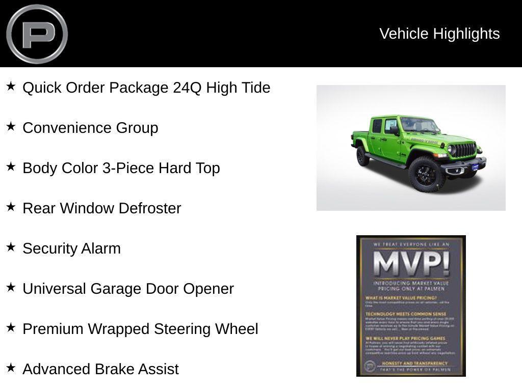 new 2025 Jeep Gladiator car, priced at $44,039