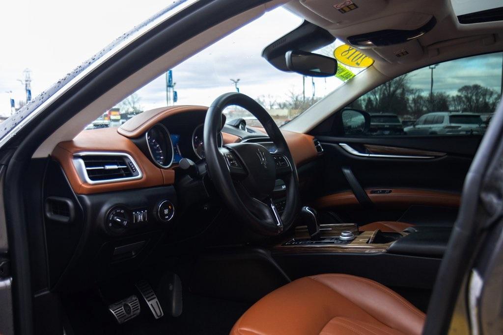 used 2018 Maserati Ghibli car, priced at $29,400