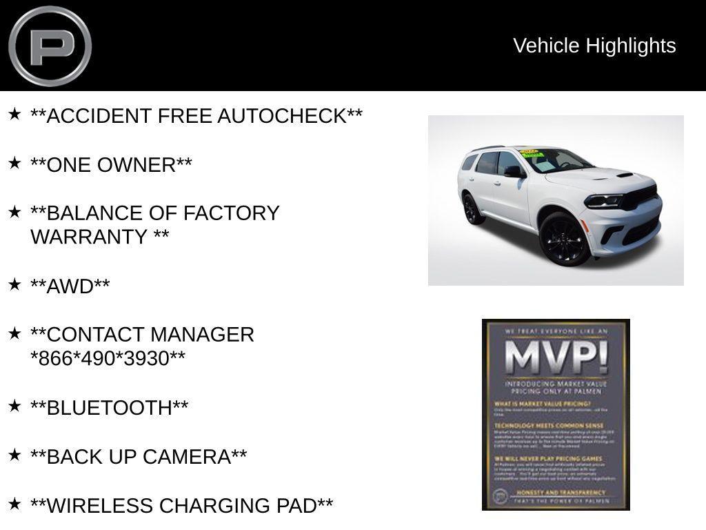 used 2024 Dodge Durango car, priced at $39,000