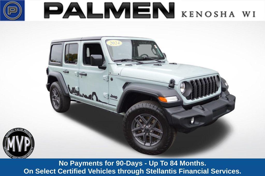 used 2024 Jeep Wrangler car, priced at $37,000