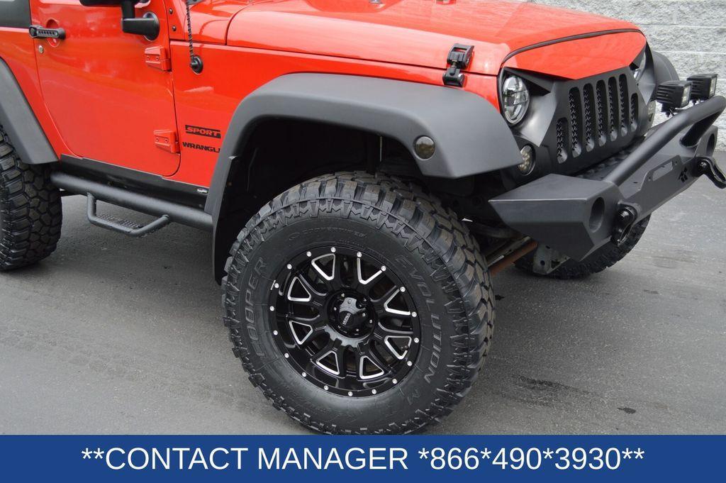 used 2014 Jeep Wrangler car, priced at $14,400