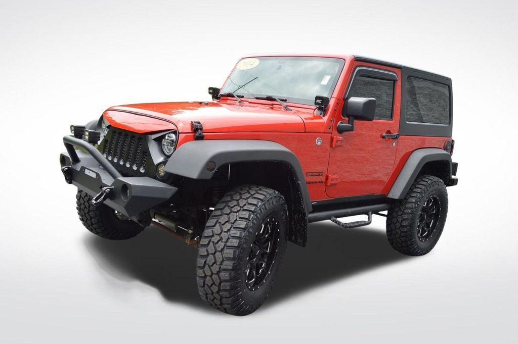 used 2014 Jeep Wrangler car, priced at $14,400