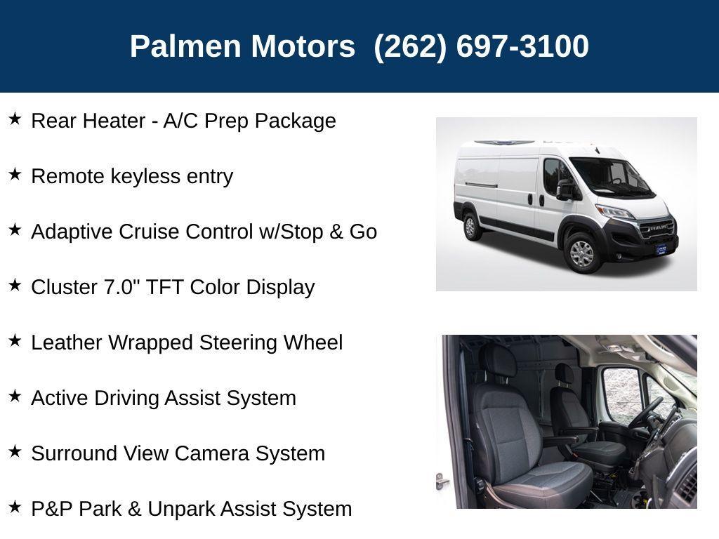 new 2024 Ram ProMaster 2500 car, priced at $57,817