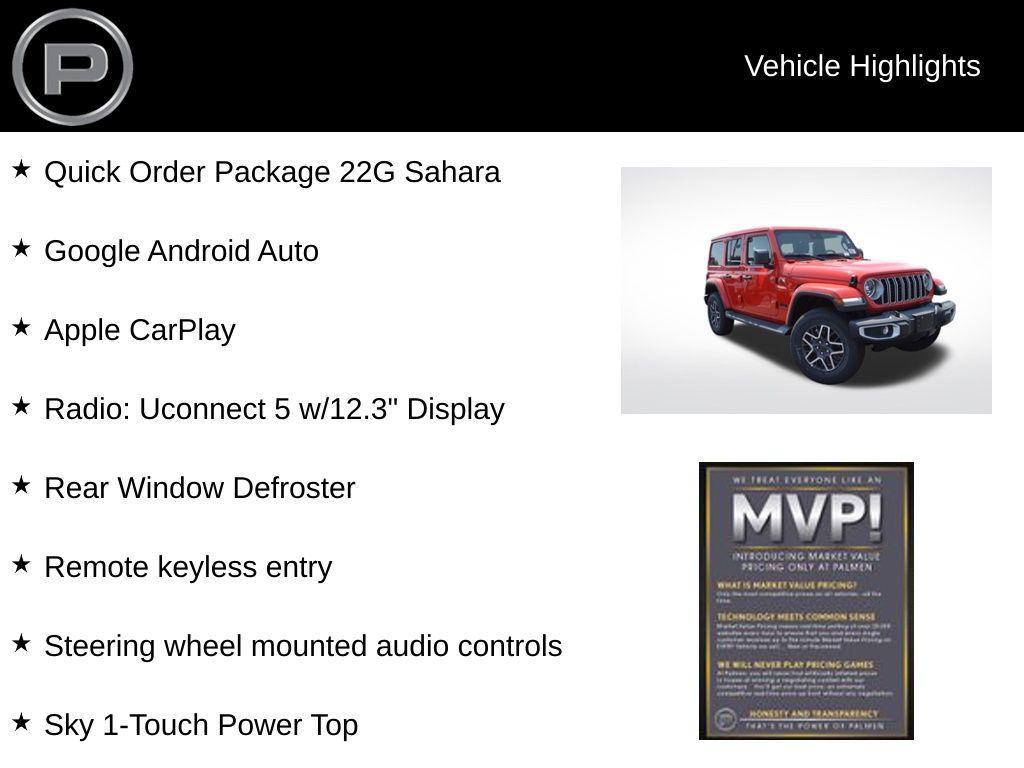 new 2025 Jeep Wrangler car, priced at $56,115