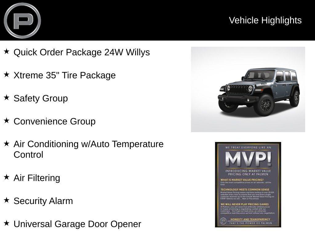 new 2025 Jeep Wrangler car, priced at $64,660