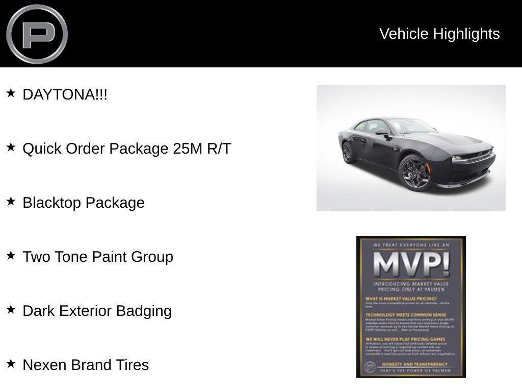 new 2025 Dodge Charger Daytona car, priced at $55,566