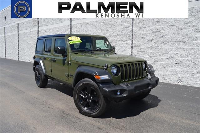 used 2023 Jeep Wrangler car, priced at $38,498