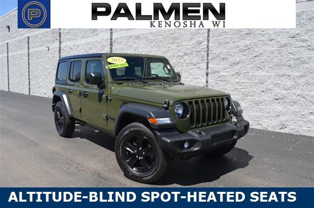 used 2023 Jeep Wrangler car, priced at $36,222
