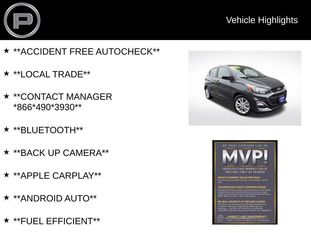 used 2022 Chevrolet Spark car, priced at $13,900