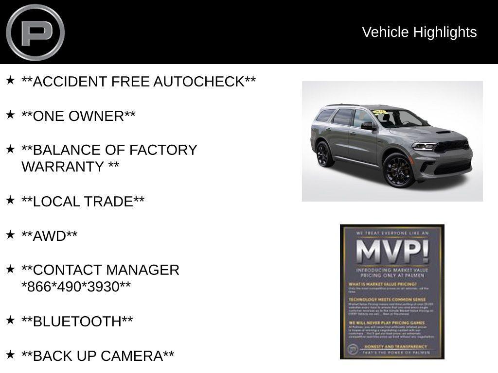 used 2023 Dodge Durango car, priced at $39,500