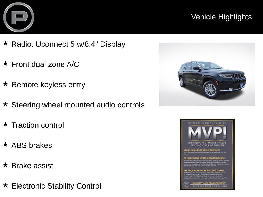 new 2025 Jeep Grand Cherokee L car, priced at $41,360