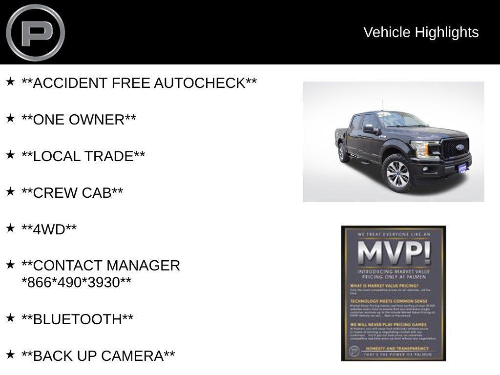 used 2019 Ford F-150 car, priced at $29,998