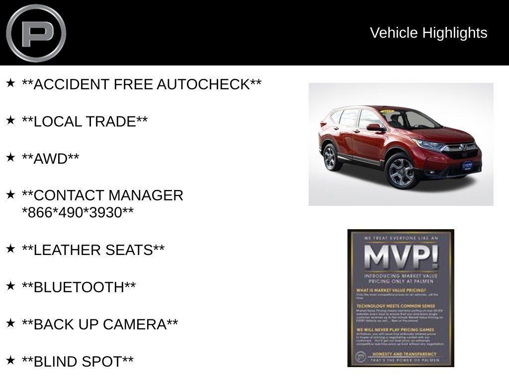 used 2019 Honda CR-V car, priced at $21,500
