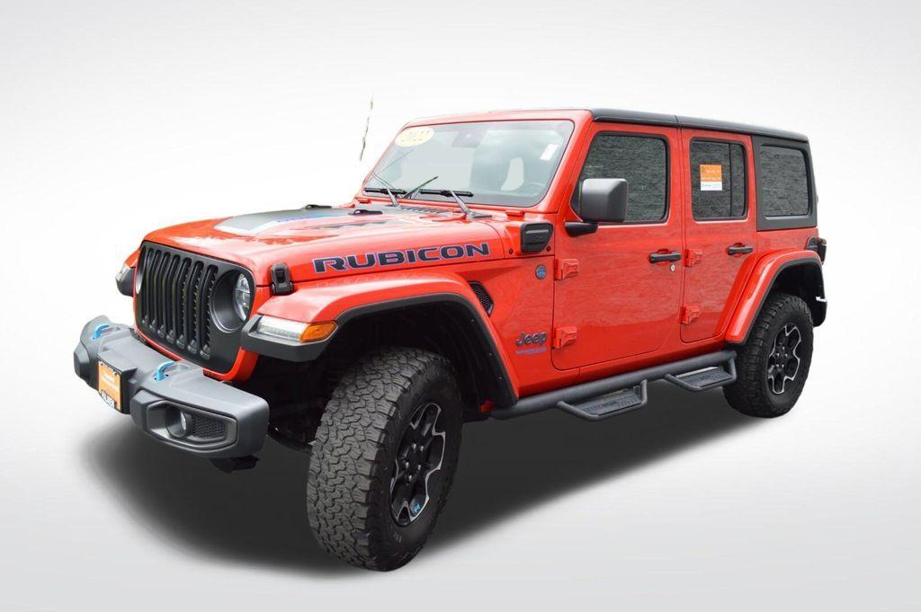 used 2022 Jeep Wrangler Unlimited 4xe car, priced at $34,700