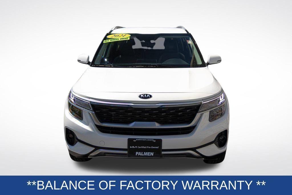 used 2021 Kia Seltos car, priced at $18,300