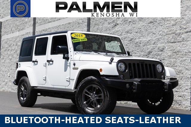 used 2018 Jeep Wrangler JK Unlimited car, priced at $21,434