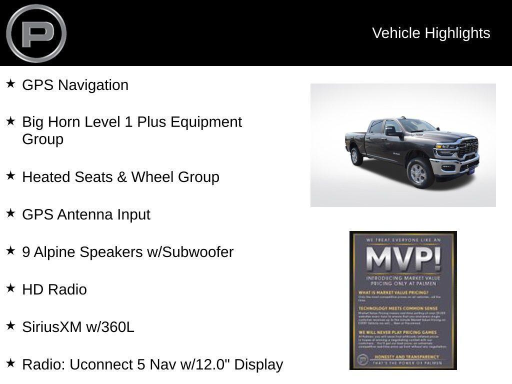 new 2026 Ram 2500 car, priced at $58,066