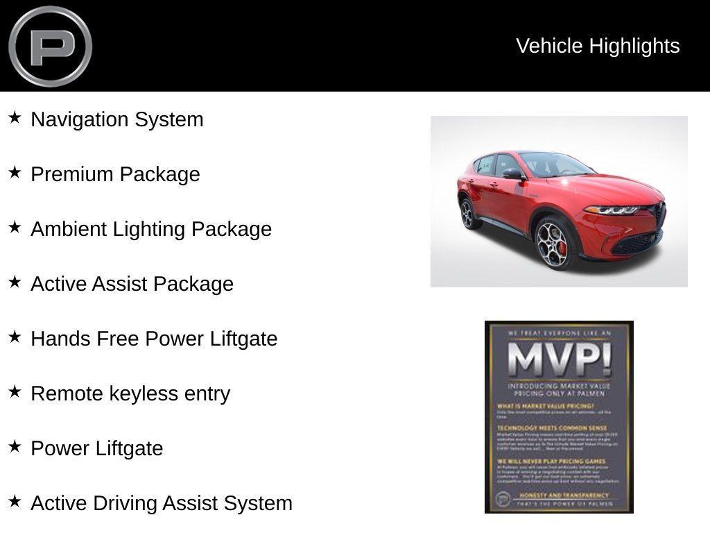 new 2025 Alfa Romeo Tonale car, priced at $47,130
