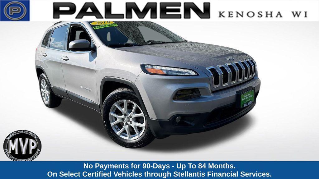 used 2018 Jeep Cherokee car, priced at $16,700